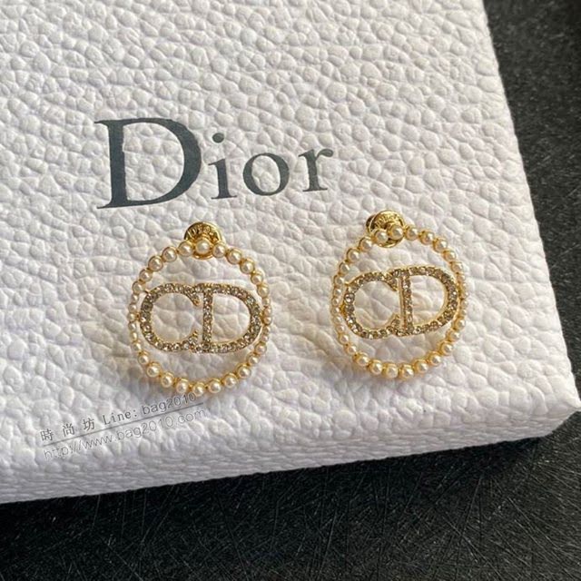 Dior飾品 迪奧經典熱銷款耳環 2021新款DIOR迪奧CD珍珠耳釘  zgd1109